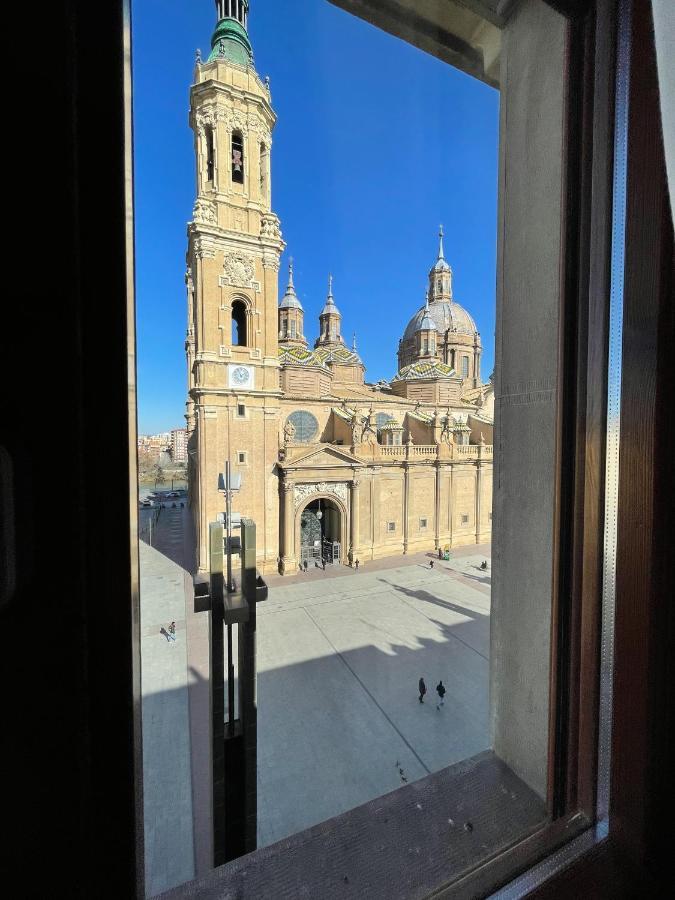 شقة Vtz El Balcon A La Basilica II - Vistas Inmejorables A La Basilica Del Pilar! سرقسطة المظهر الخارجي الصورة
