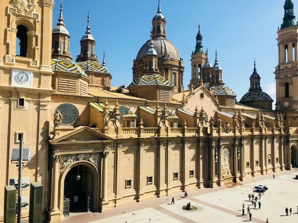 شقة Vtz El Balcon A La Basilica II - Vistas Inmejorables A La Basilica Del Pilar! سرقسطة المظهر الخارجي الصورة